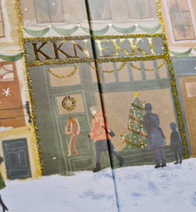 Detail des KKNEKKI-Ladens auf dem Adventskalender 2026