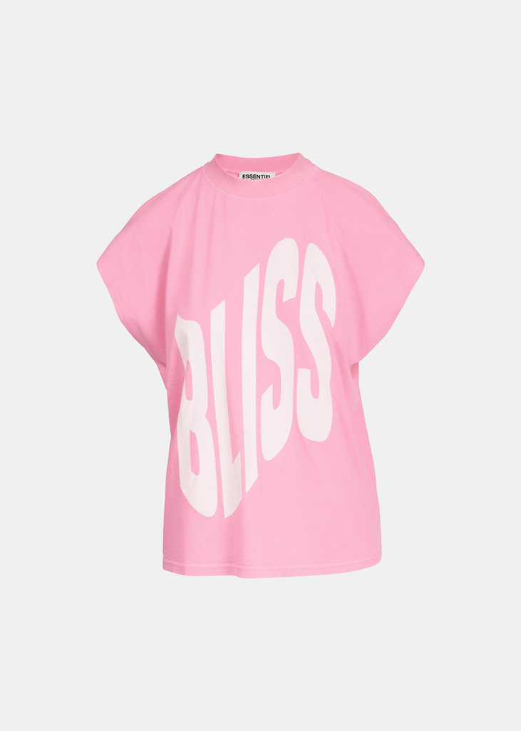 T-Shirt Dolton Pink mit Print