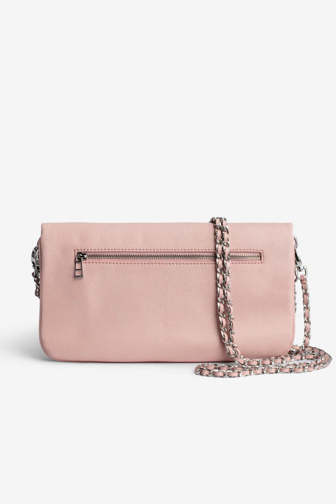 Tasche Rock Grained Leather Rose
