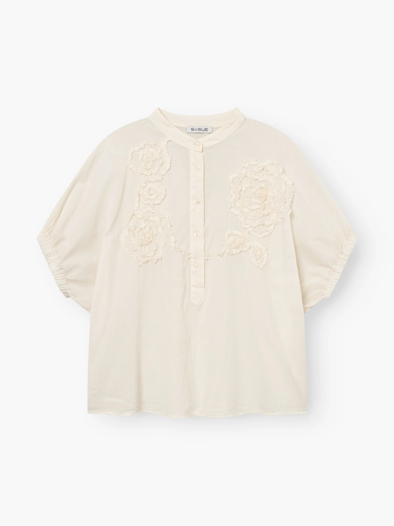 Bluse Cowboy Crafted Panna