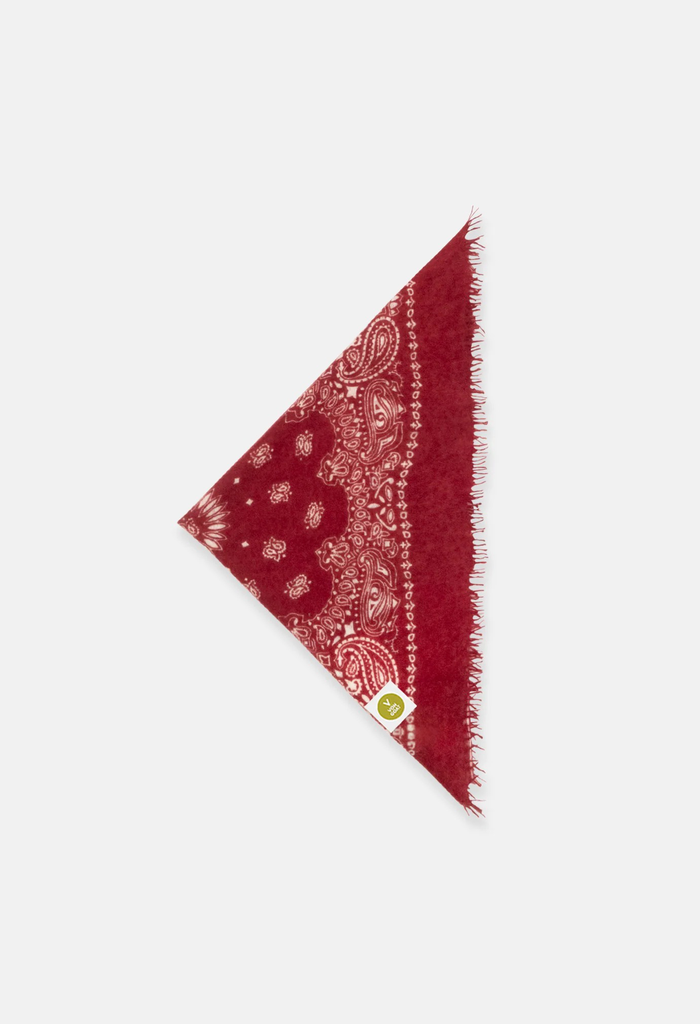 Bandana Cashmere Paisley AAA mit Fransen