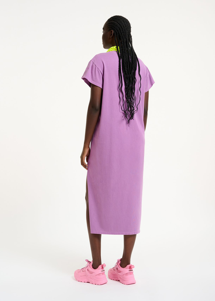 Kleid Delvine Long Jersey Dress Violett