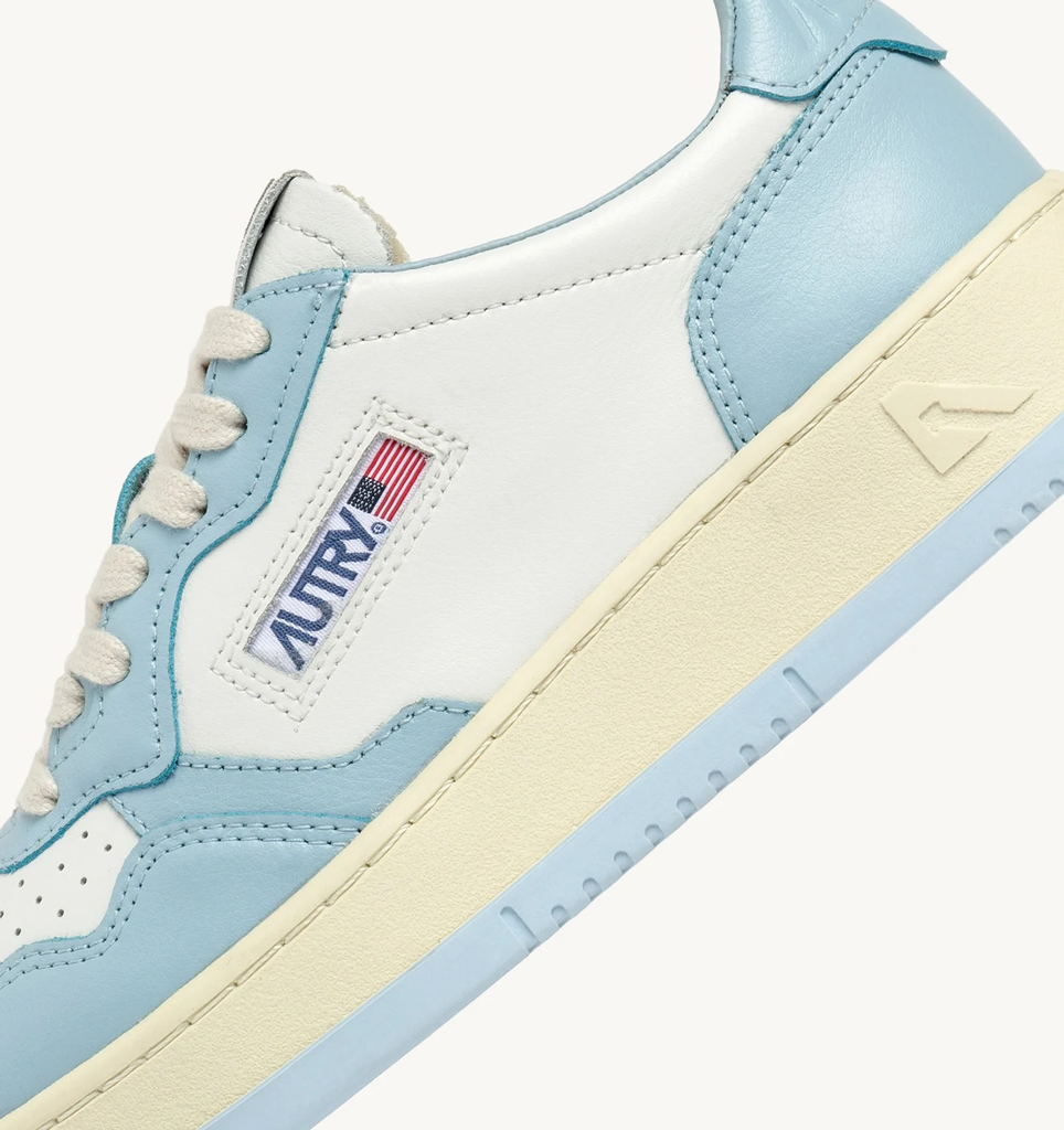 Sneaker Bicolor White/Blue