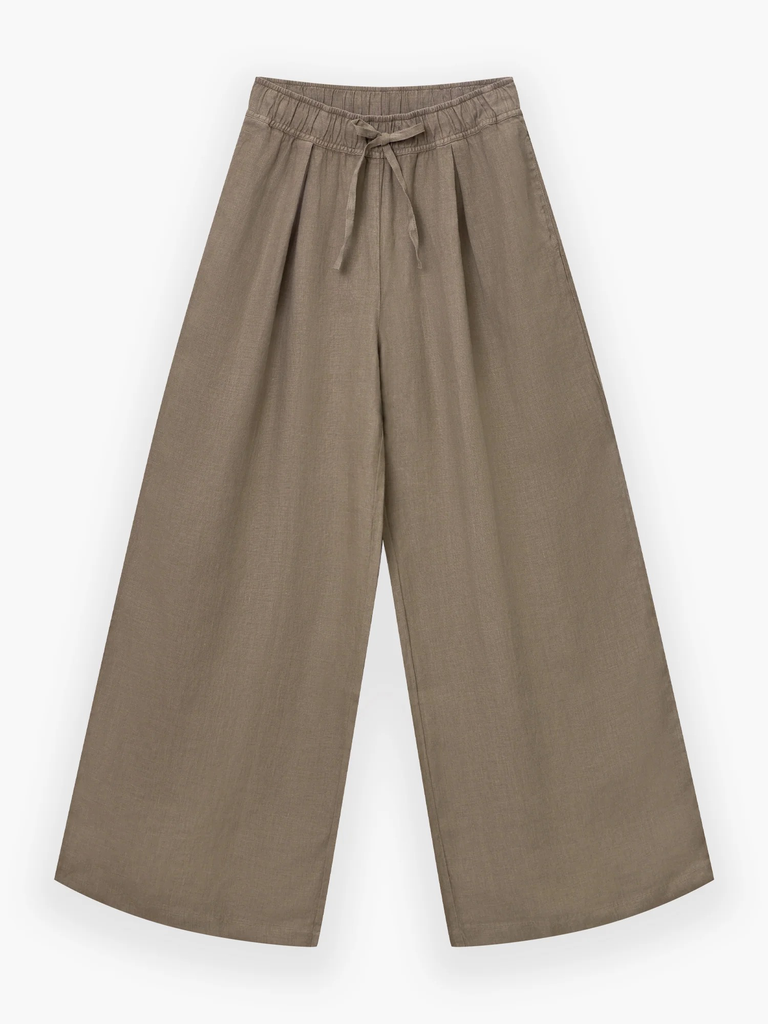 Hose Josy Leinen Soft Brown