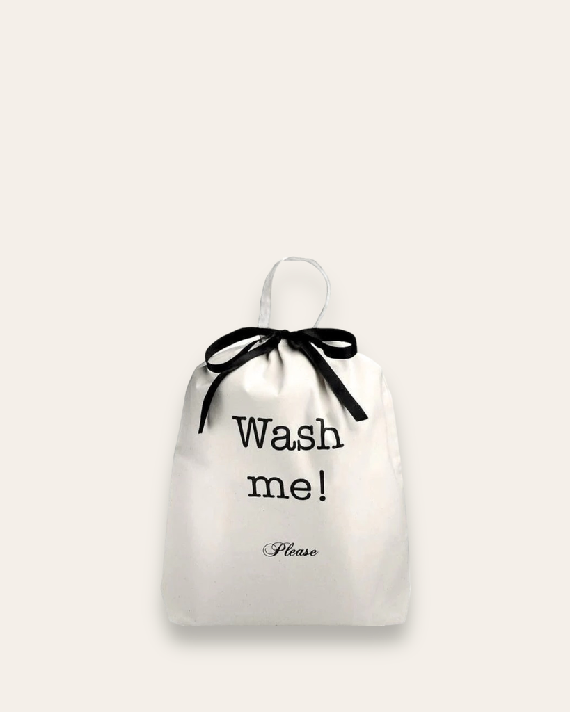 Wäschebeutel Wash Me! in Weiß