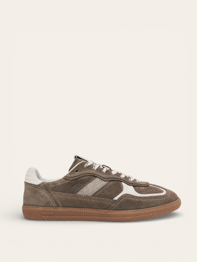 Sneaker Rife Taupe Leather