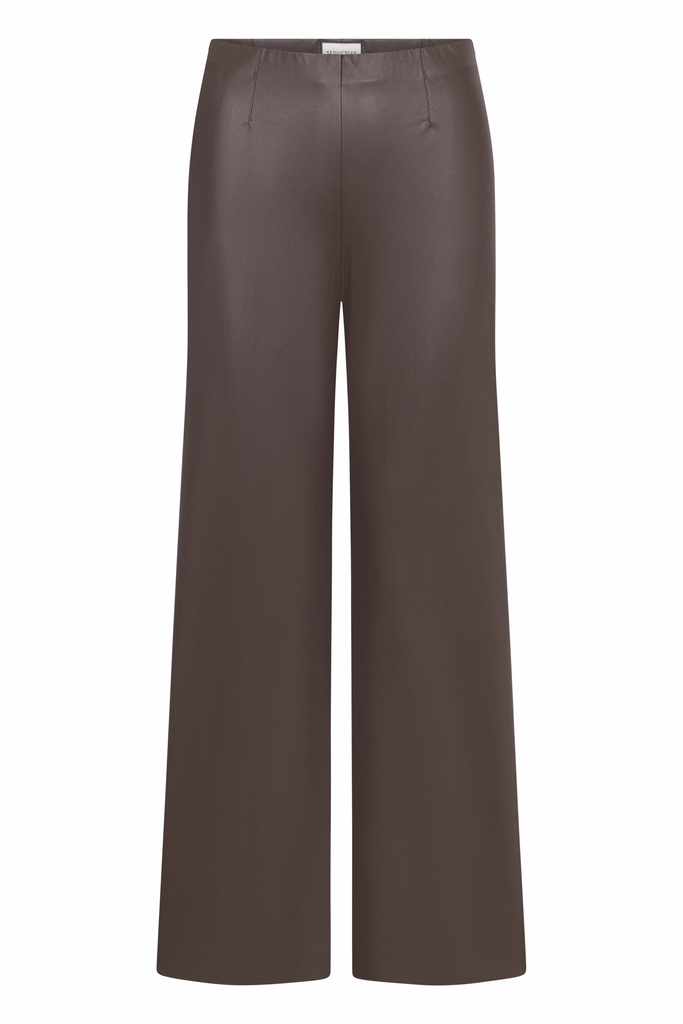 Hose Kimberly Vegan Fluid Nappa Brown
