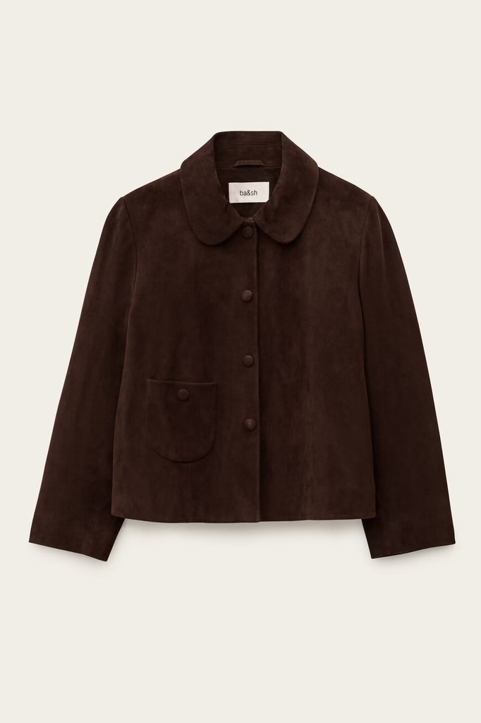 Lederjacke Milas Chocolat