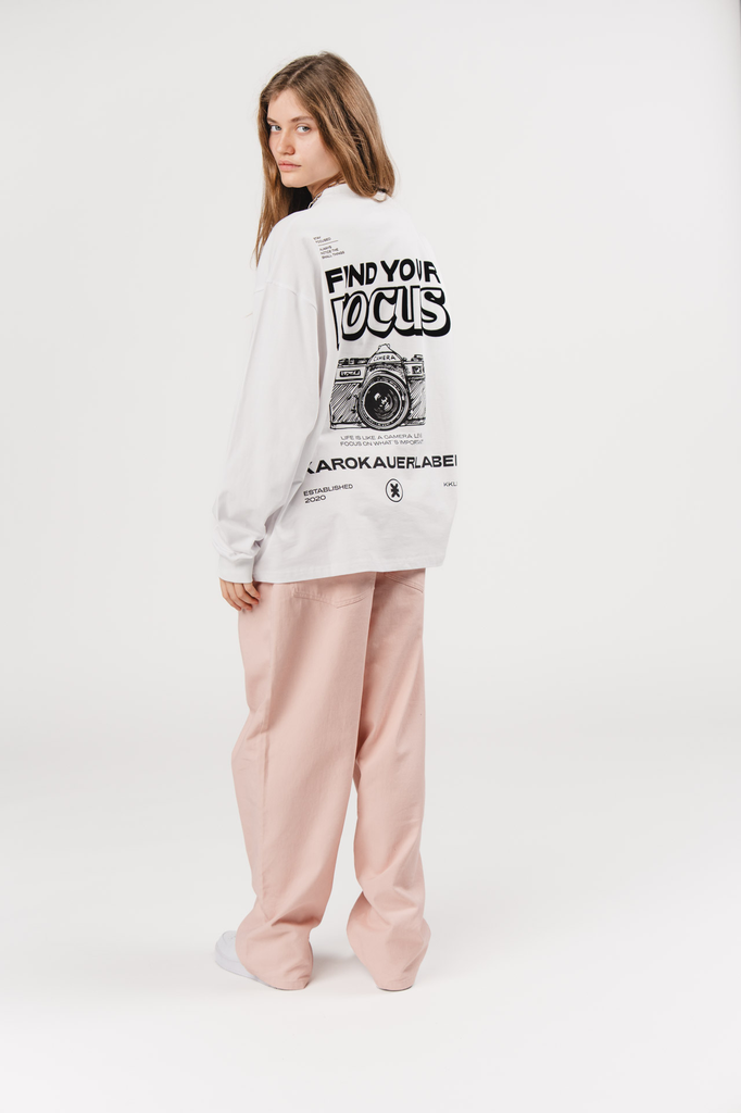 Longsleeve White Focus
