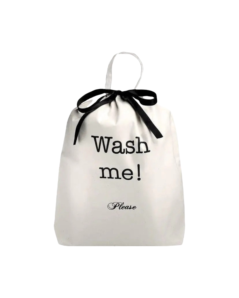 Wäschebeutel Wash Me! in Weiß