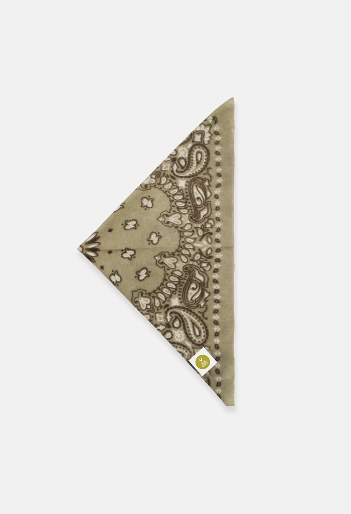 Tuch Bandana Calvina Paisley K Khaki