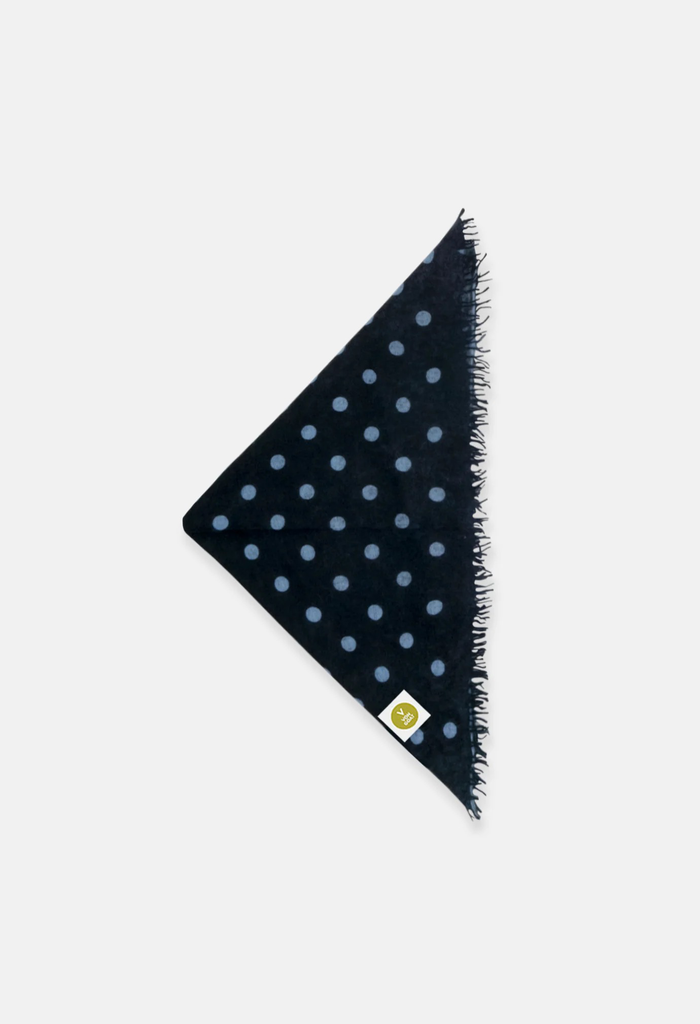 Tuch Bandana Polka Dots Navy