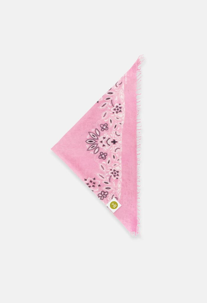 Tuch Bandana Calvina Paisley X mit Fransen