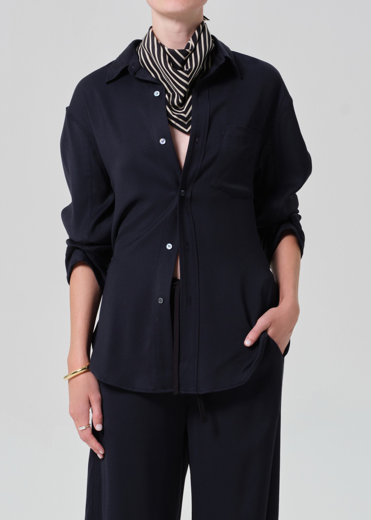 Bluse Kayla Shirt Navy
