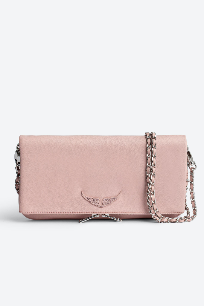 Tasche Rock Grained Leather Rose