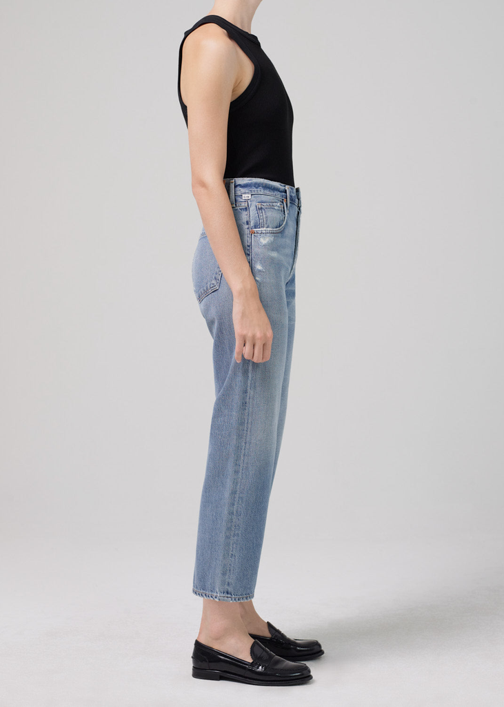 Jeans Emery Crop in Old Blue