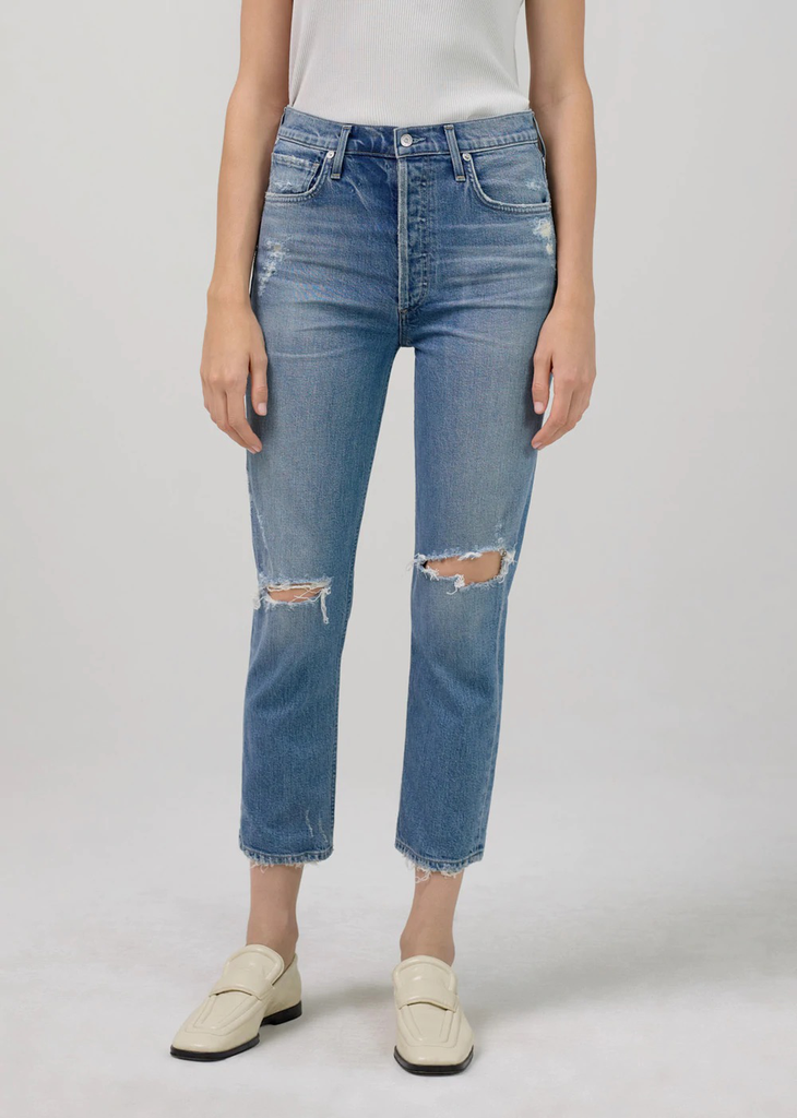 Jeans Charlotte Crop in Morning Light
