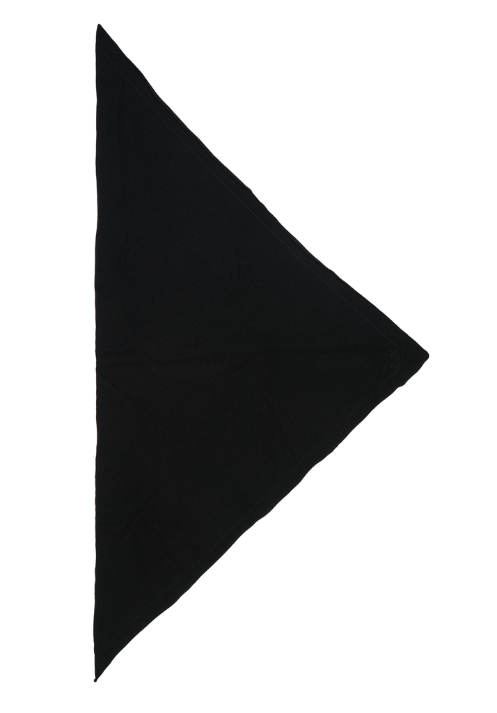 Tuch Triangle Solid Classic M Black