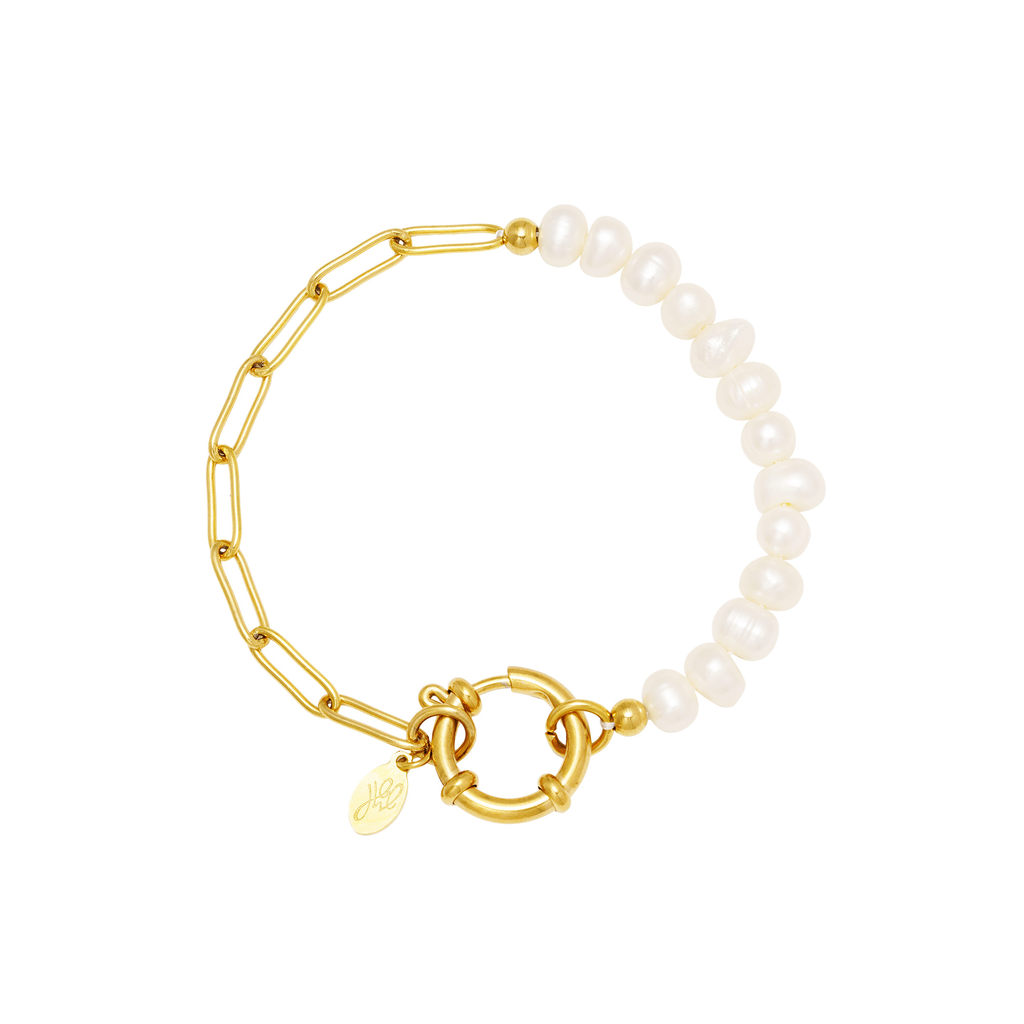 Armband Pearly Side in Gold
