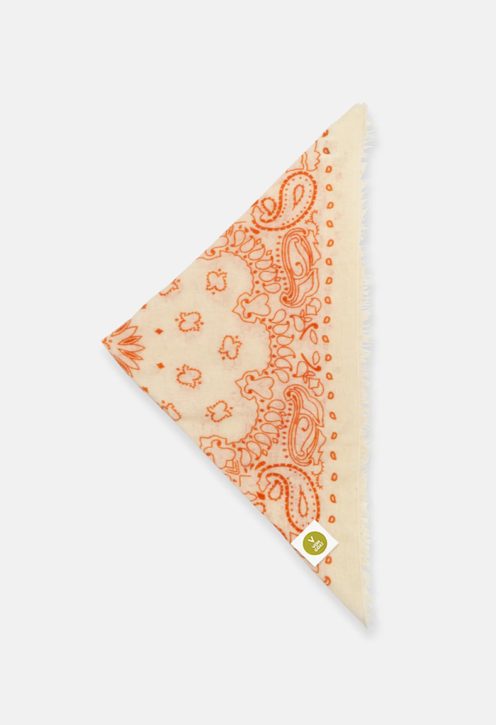 Tuch Bandana Paisley AAE Orange XL