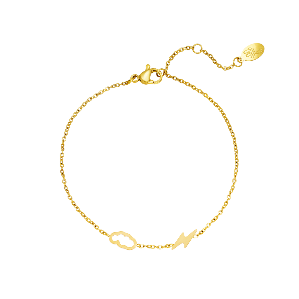 Armband Cloud in Gold