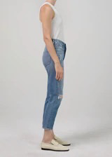 Jeans Charlotte Crop in Morning Light