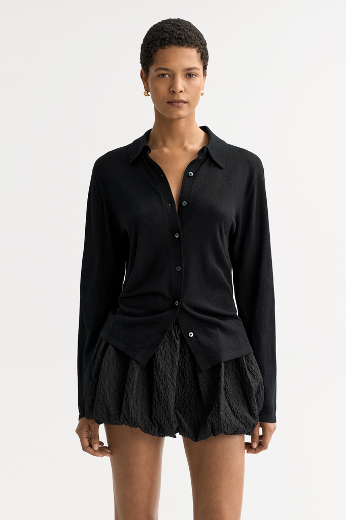 Longsleeve Featherlight Shirt Black