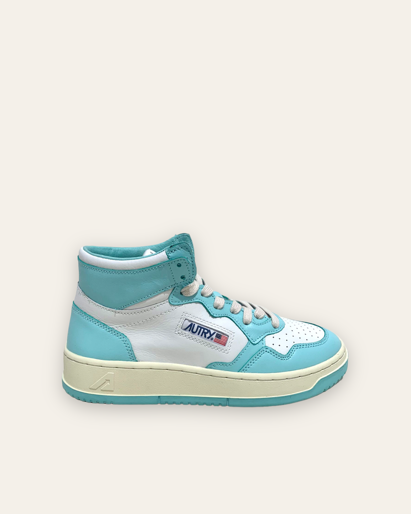 Sneaker Mid Turquoise