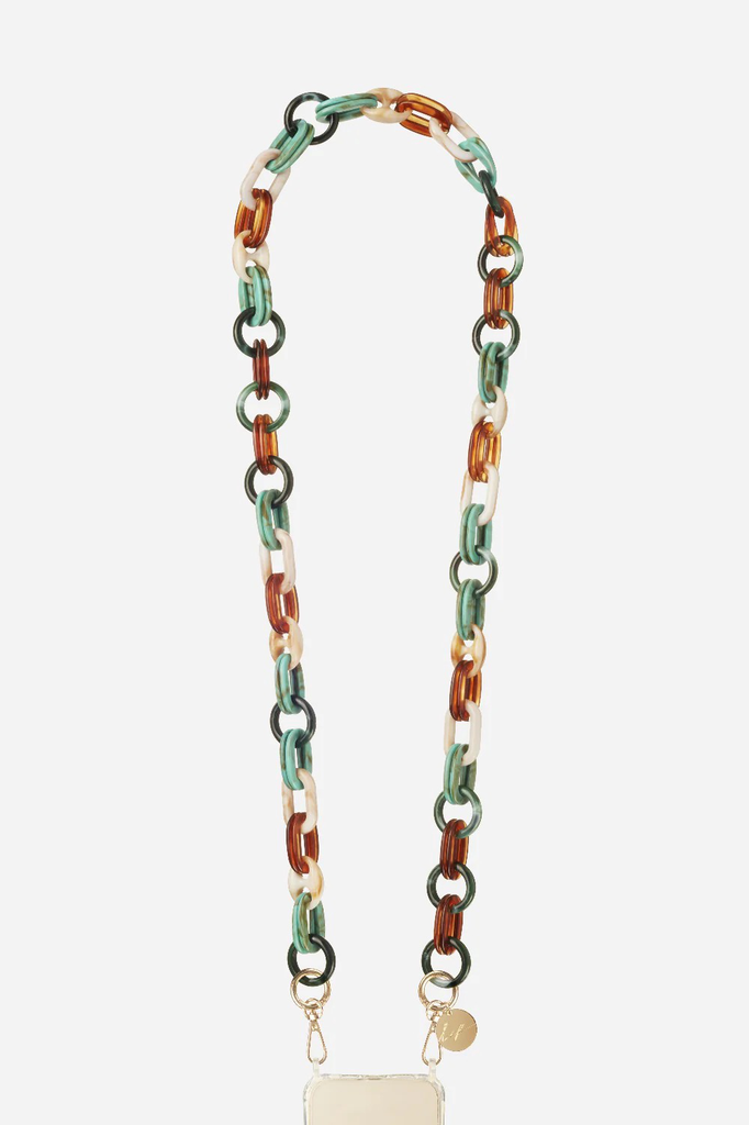 Handykette Molly Vert et Marrons