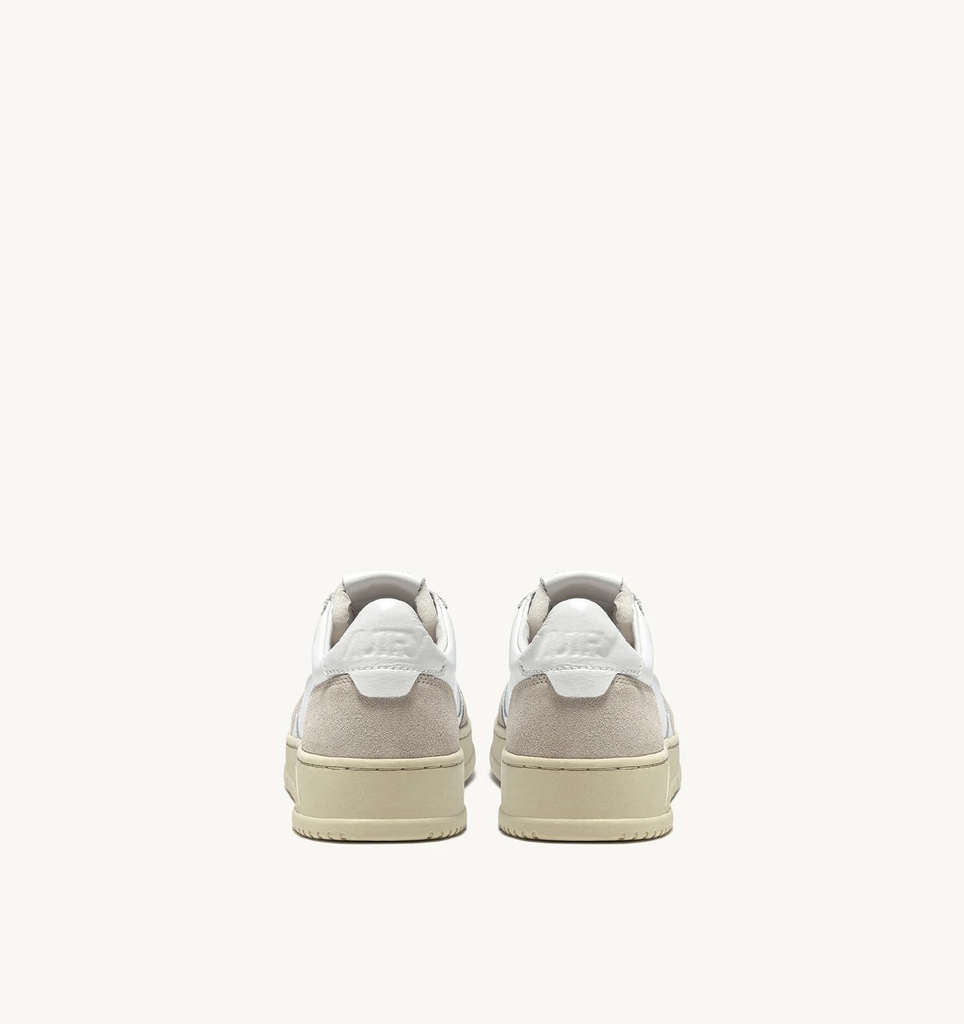 Sneaker Leather Suede White