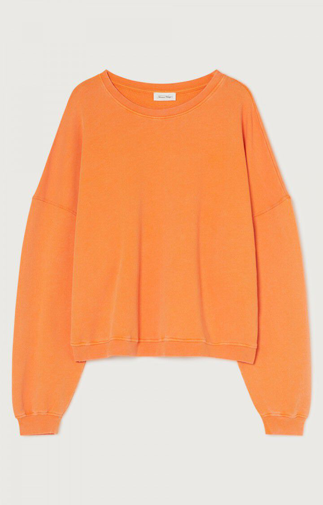 Sweatshirt Hapylife in Orange
