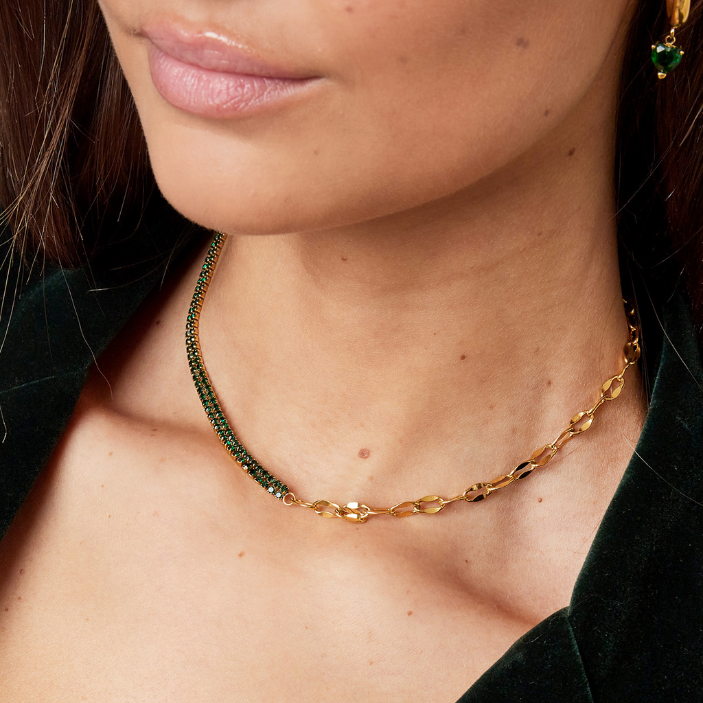 Kette Sparkle Chain in Gold