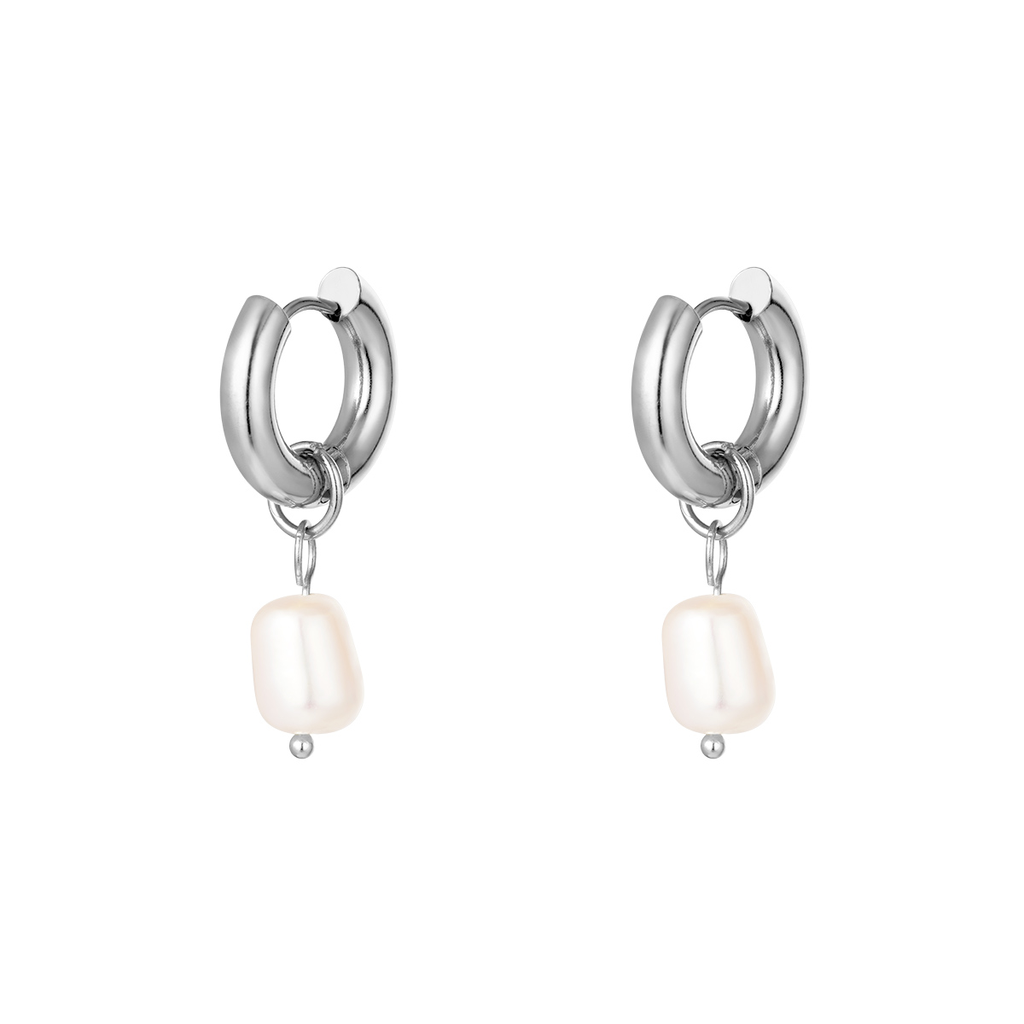 Ohrringe Simply Pearls in Silber