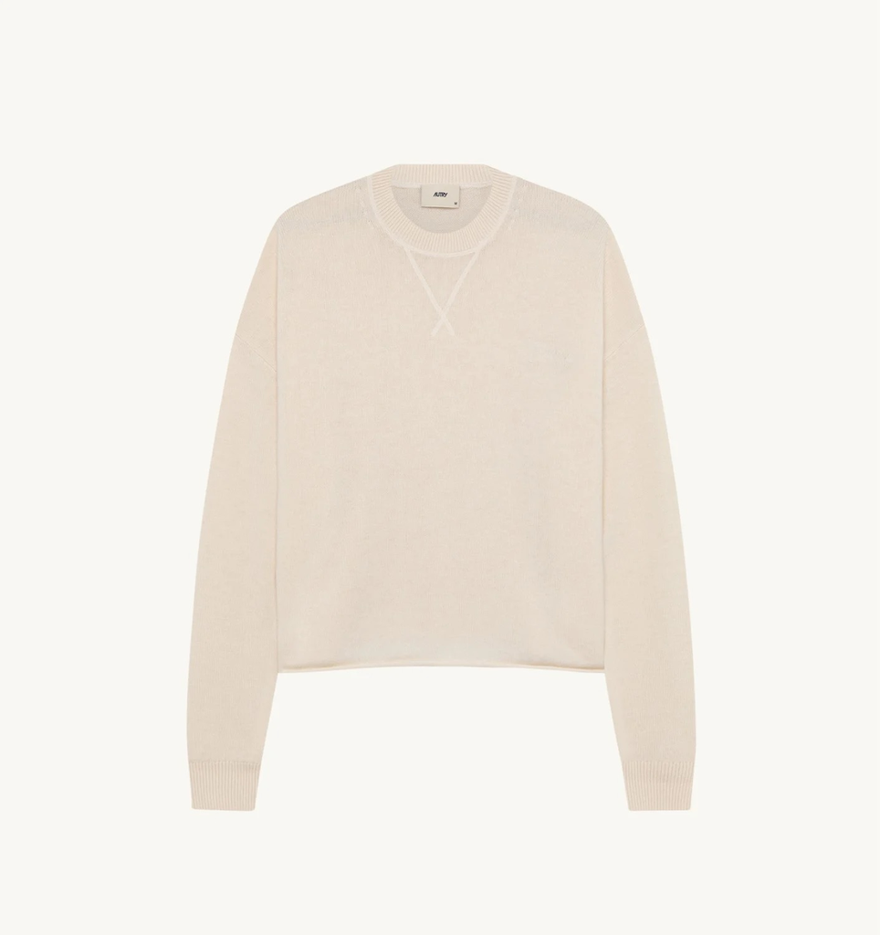 Sweater Main Cream Wool Cashmere