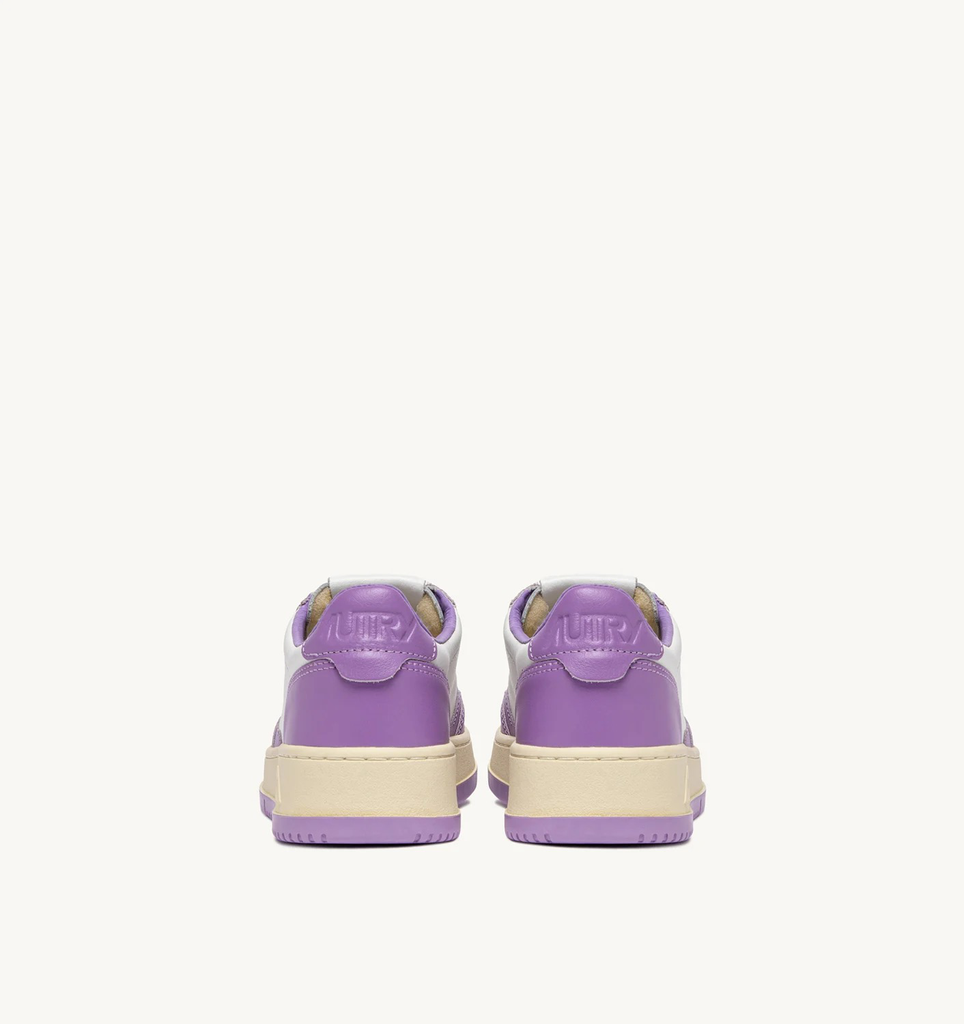 Sneaker Bicolor in Weiß/Lavender