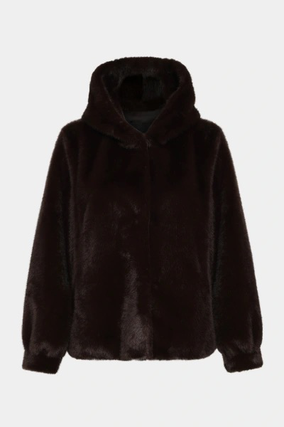 Jacke Odelia Brown Kunstfell