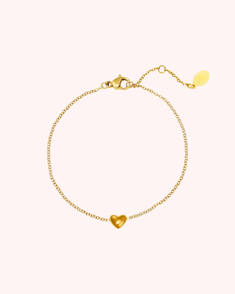 Armband tiny Heart Gold