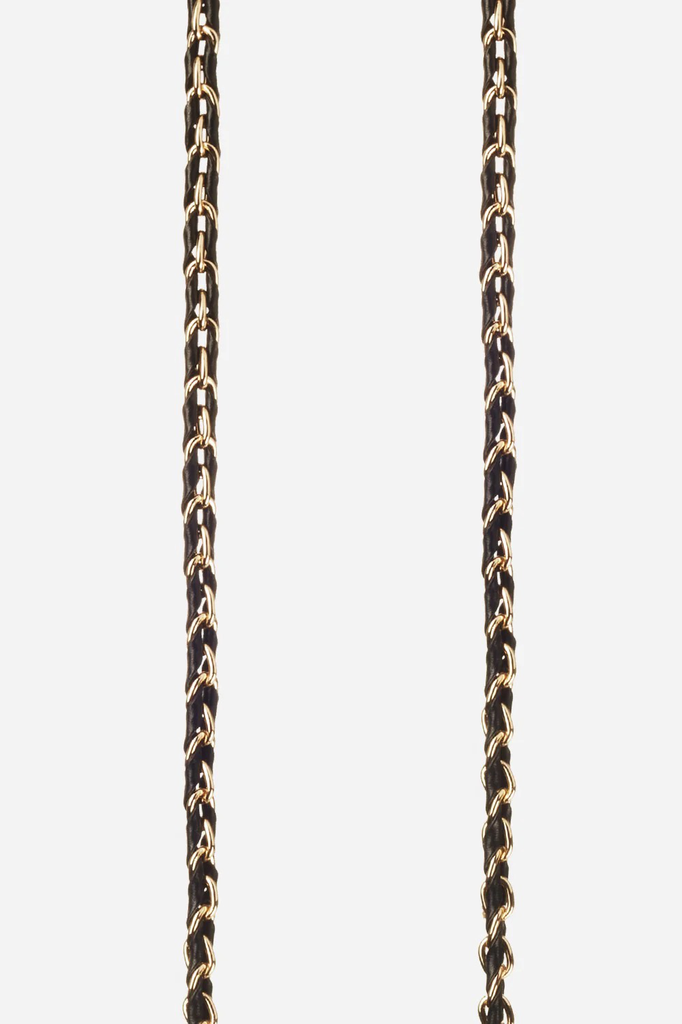Handykette Lou Schwarz/Gold