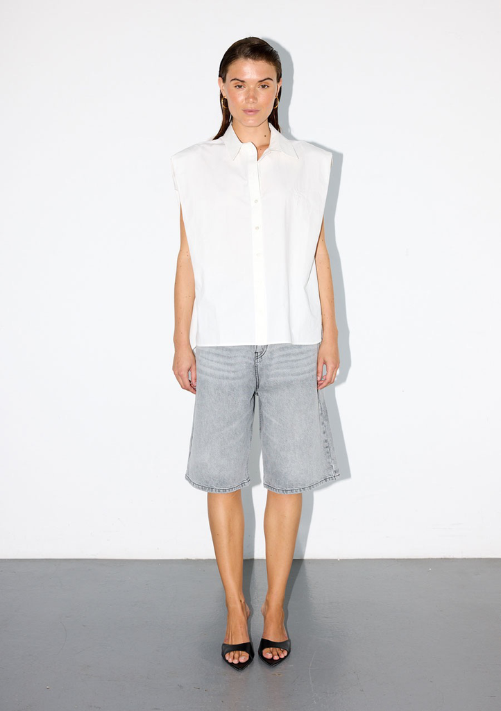 Bluse Ally Shirt White