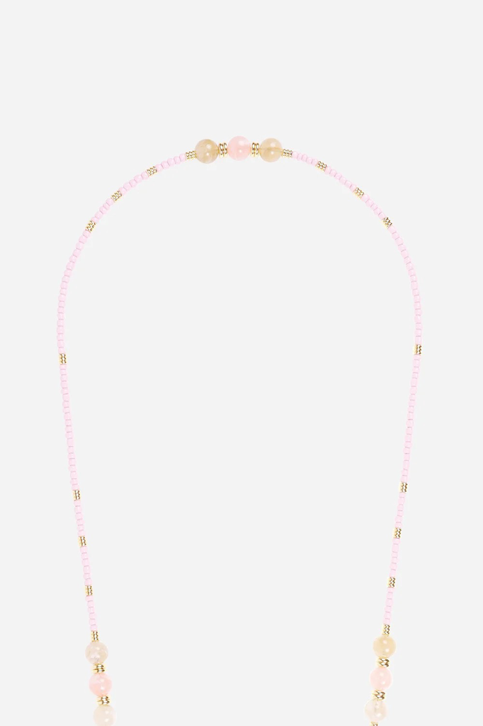 Handykette Iris Perlen Rose