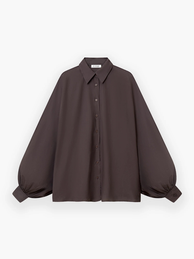 Bluse Antonia Voile Brown