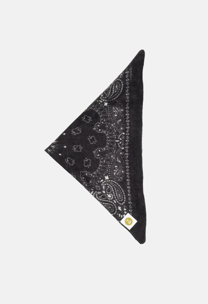 Tuch Bandana Calvina Paisley V Black/White