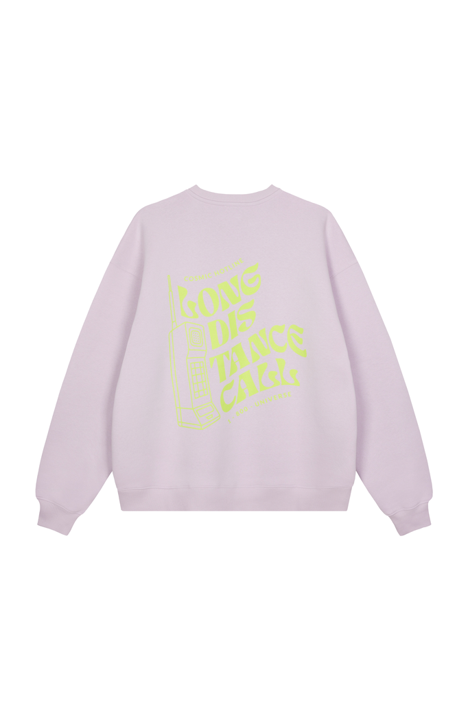 Oversized Sweater Distance Call Lilac
