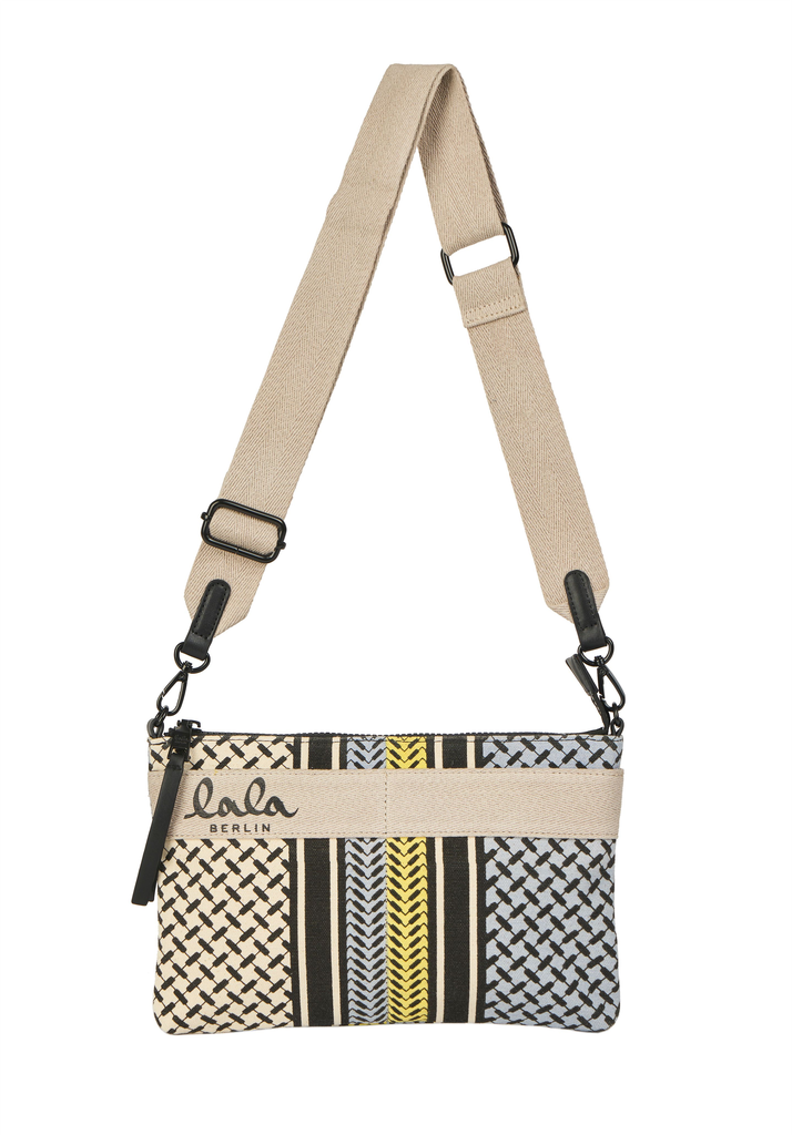 Crossbody Cleo in Blue/Lime