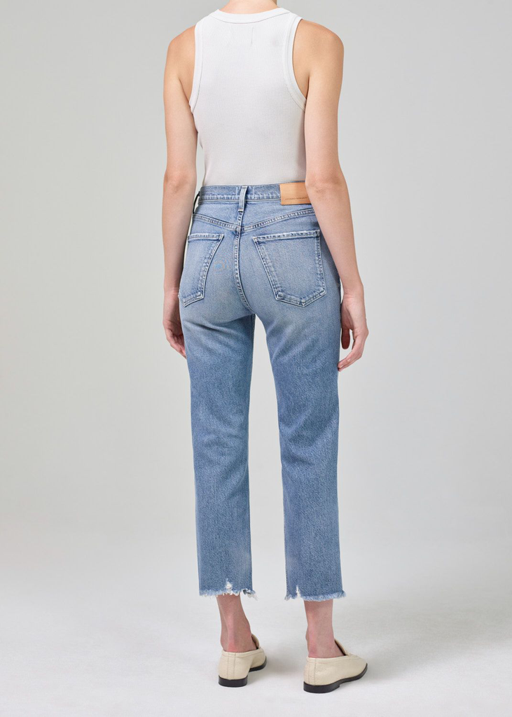 Jeans Daphne Crop in Lucky Charm