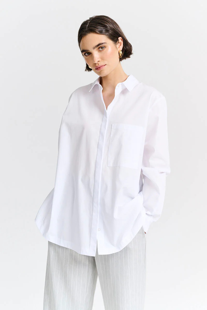 Bluse Rare Blouse in Weiß