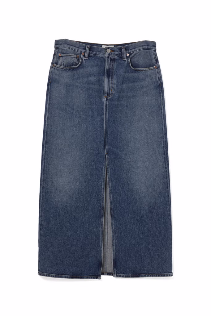 Agolde - Rock Leif Denim Maxi in Swing