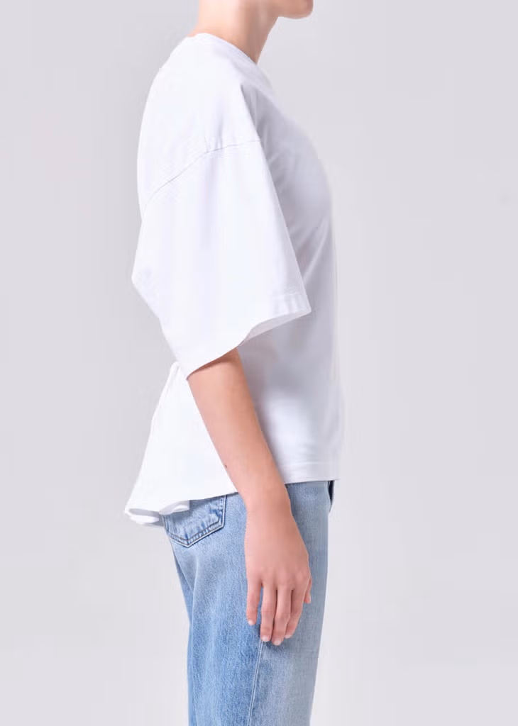 Agolde - T-Shirt Ellery White