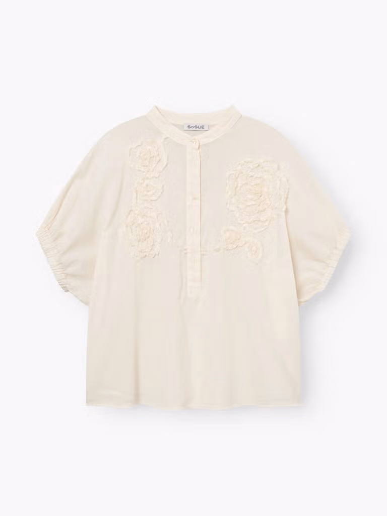 Bluse Cowboy Crafted Panna