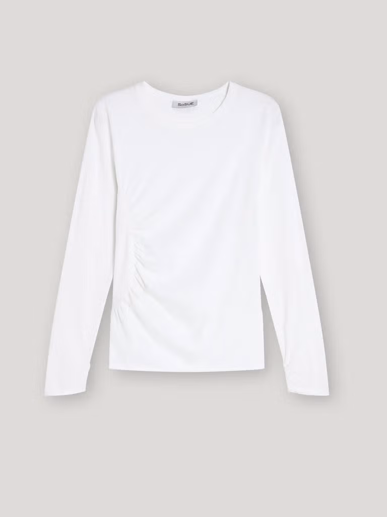 Longsleeve Gathering White